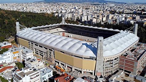 The new stadium of AEK F.C "Agia Sofia" (Under Construction) - 10/02/2021 - YouTube