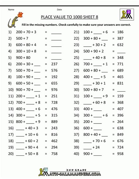 Grade 9 Math Worksheets Printable Free With Answers - Free Printable