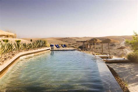 This New Glamping Hotel in the Moroccan Desert Has Outdoor Pools, 20 Luxe Tents, and Camels to Ride