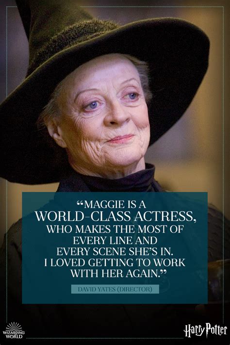 Maggie Smith Harry Potter Quotes