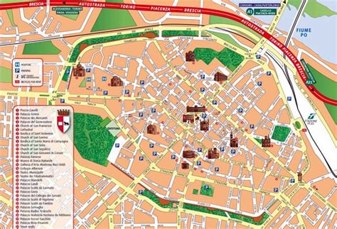 Ziliani Carlo Piacenza Italy Map