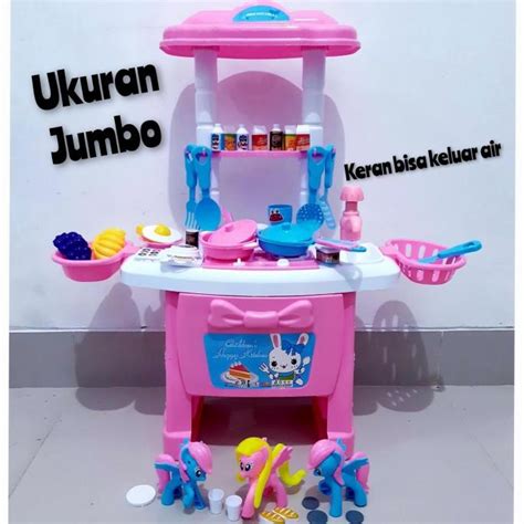 Jual Promo Awal tahun Mainan Masak Masakan Besar Anak Perempuan ...