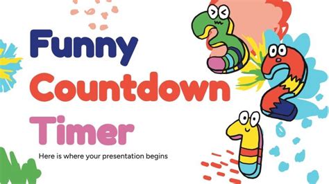 Funny Countdown Timer | Google Slides & PowerPoint