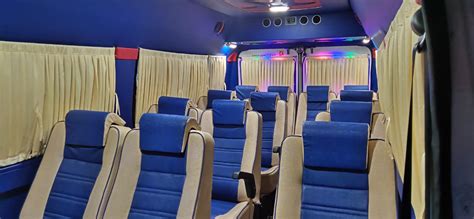 14 seater Tempo Traveller Rental in Chennai | Chennai Travels