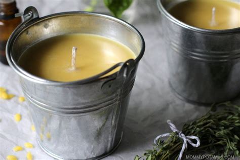 How To Make Citronella Candles