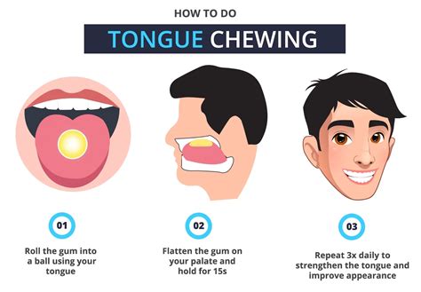 Tongue Chewing for Facial Appearance