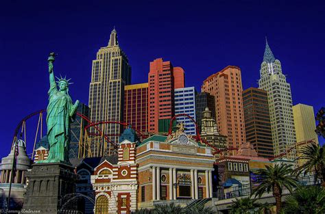 New York Casino at night Photograph by Tommy Anderson | Fine Art America