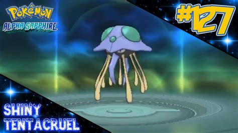 [LIVE] Shiny Tentacool/Tentacruel in Alpha Sapphire after 45 Fish Chain ...