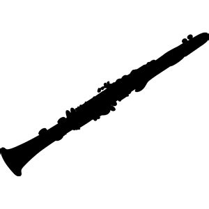 Silhouette Design Store - View Design #4776: clarinet