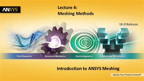 (PDF) Lecture 4: Meshing Methods Introduction to ANSYS Meshing ...