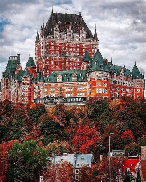 Hotel in Quebec City, Canada ️ ️ ️ ️ in 2021 | Star fort, Frontenac ...