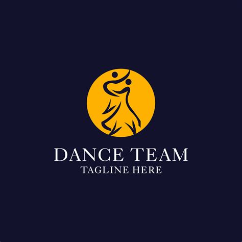 Dance team logo icon design 12650351 Vector Art at Vecteezy