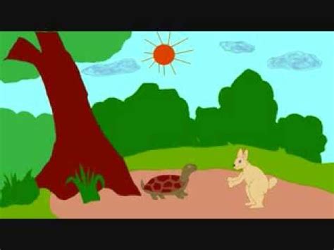 Rabbit and Turtle Race Moral Story - YouTube