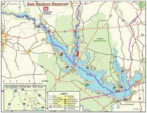 Lake Sam Rayburn shrinking, but a long ways from gone