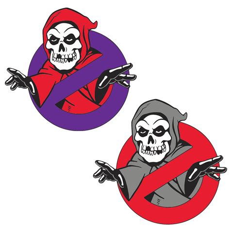 Misfits Crimson Ghost-Busters Enamel Pin – Yesterdays