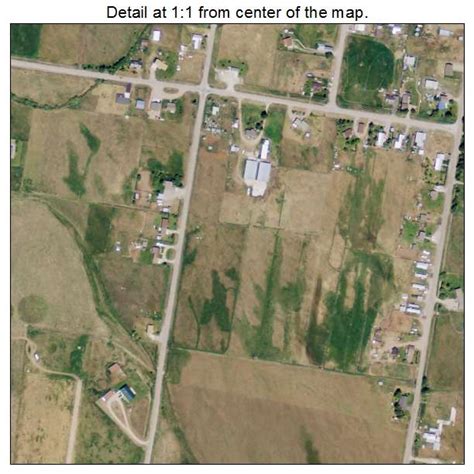 Aerial Photography Map of Fairview, WY Wyoming