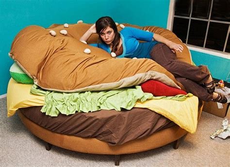 Cheeseburger Bed