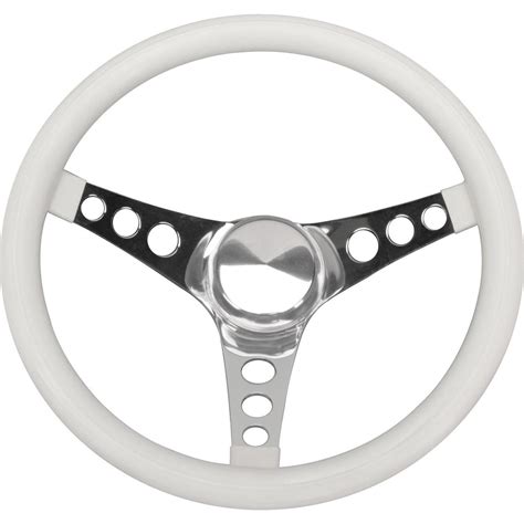 Grant 836 Classic Series Molded Vinyl Steering Wheel, 12-1/2 Inch, 3-Hole