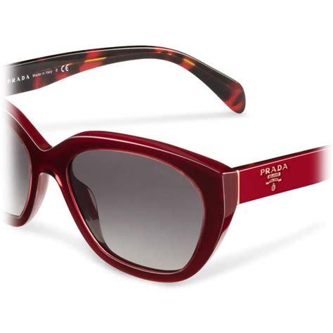 Prada - Prada Eyewear - Cat Eye Sunglasses - Opaline Red - Prada ...