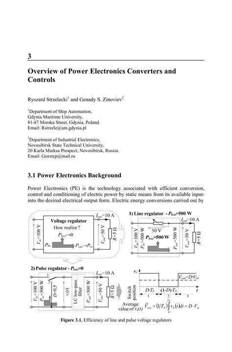 (PDF) Overview of Power Electronics Converters and Controls