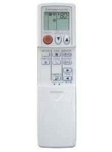 Mitsubishi Electronics USA Mini-Split Remote Control for MSZ-GE15NA-8 M-Series Indoor Wall ...