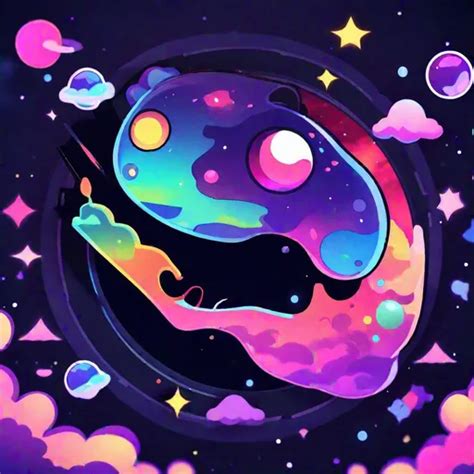 Discord server icon, cosmic, trippy, MLG, high resol...