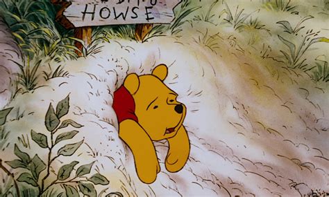 Image - Winnie the Pooh getting stuck in Rabbit's house after ...