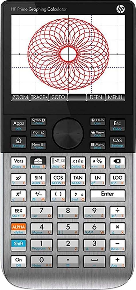 HP Prime Handheld Graphing Calculator Black 2AP18AA#ABA - Best Buy