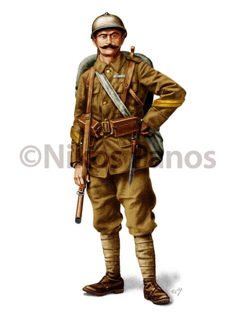 HELLENIC (GREEK) ARMY UNIFORMS, 1915-1924 on Behance