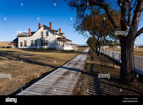 Fort abraham lincoln custer house hi-res stock photography and images - Alamy