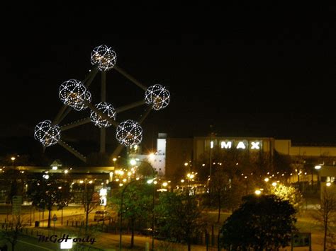 Atomium at night | The view taken from my hotel called Holid… | Flickr