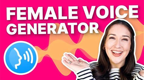 Female Voice Generator | TEXT TO SPEECH - YouTube