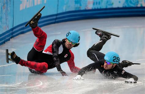 In Short-Track Speedskating, Skill Struggles to Overcome Dumb Luck - The New York Times