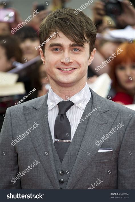 Daniel Radcliffe Arriving World Premiere Harry Stock Photo (Edit Now ...