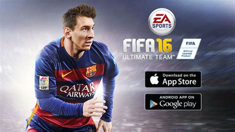 New FIFA 16 Ultimate Team mobile app puts FC Barcelona centre stage