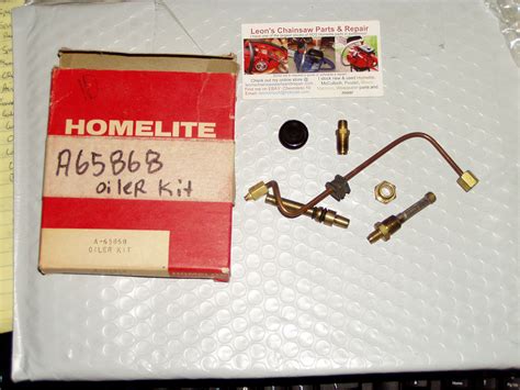 NOS Homelite Super XL, XL-500 Chainsaw Manual Oil Pump Kit A-65868