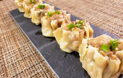 Chinese Steamed Dumpling - Shumai | Chinese steamed dumplings, Asian recipes, Tofu recipes