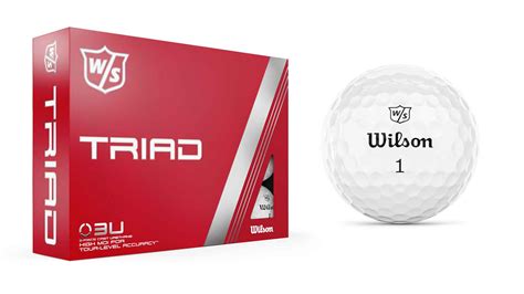 FIRST LOOK: Wilson's Triad ball is designed for players trying to break 80 - Golf Products Review