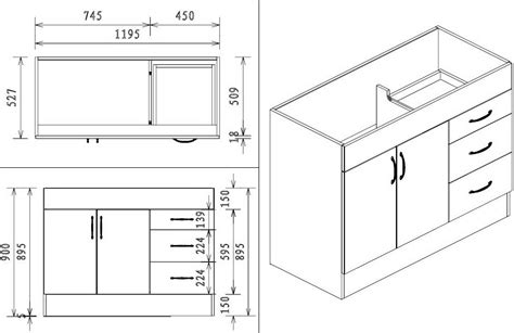 Kitchen Sink Cabinet Dimensions | amulette