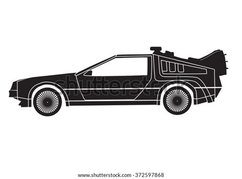 Back Future Delorean: Over 19 Royalty-Free Licensable Stock Vectors ...