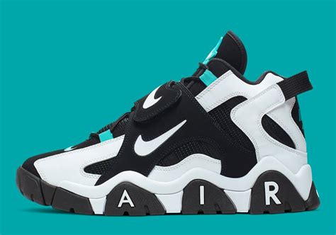 The Nike Air Barrage Mid Is Dropping On August 3rd In Black And Aqua ...