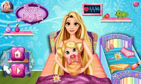 Rapunzel Baby Birth Game - Fun Girls Games