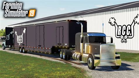 Enclosed trailer for fs19 mod - bxefuel