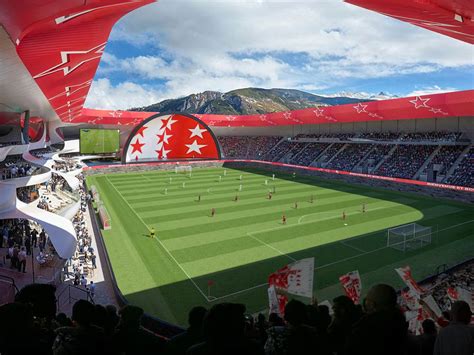 Design: Nouveau stade du FC Sion – StadiumDB.com