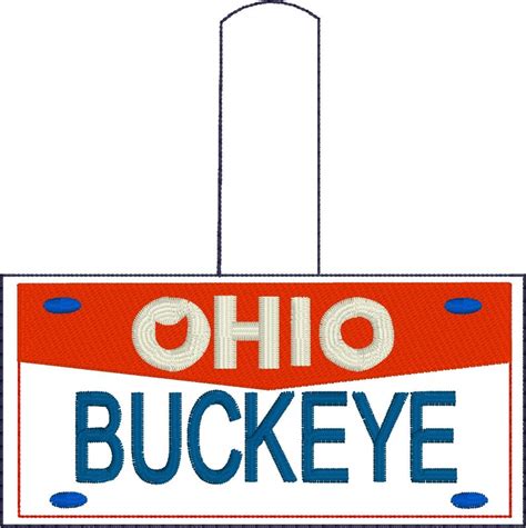 Ohio State License Plate Design Make Your Own Replica - Etsy