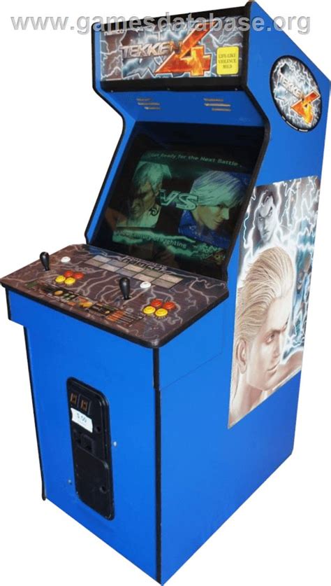 Tekken 4 - Arcade - Artwork - Cabinet