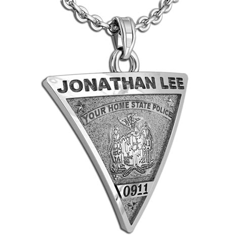 Personalized New Jersey State Police Badge with Your Name & Badge ...