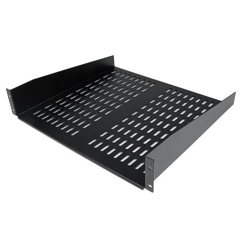 StarTech.com 2U Server Rack Shelf - Universal Vented Cantilever Tray ...