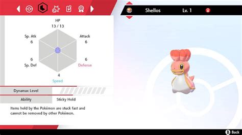 Pokemon Sword and Shield Shiny Shellos West Form 6IV-EV Trained ...