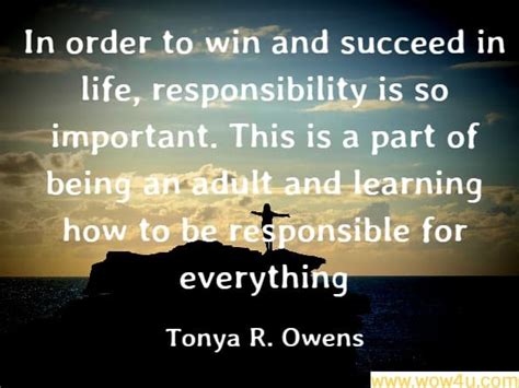 60 Responsibility Quotes - wow4u